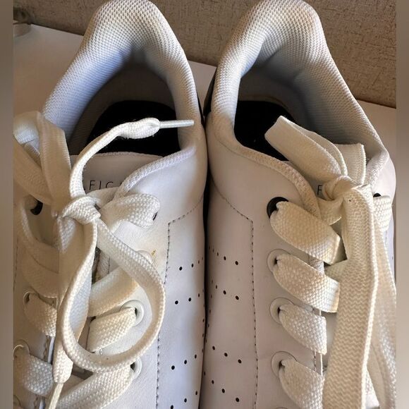 Tommy Hilfiger Men’s Sneakers – White Leather Low Top Size 13 - Picture 13 of 17